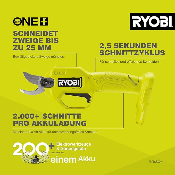 RYOBI Akku-Schere RY18SCA-0